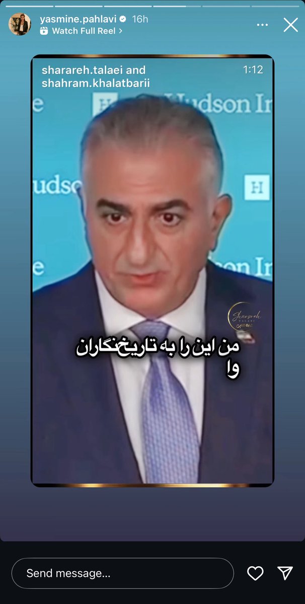 خوب اونهایی که ما رو به خاطر دفاع از سامانه پادشاهی و پادشاه مورد مواخذه قرار دادن،فکر کنم جوابتون رو گرفتین ، این بار هم مثل گذشته بانو یاسمین به کمک ما پادشاهی خواهان اومدن ، سه فاسدی که تو لباس جمهوری خواه طرفدار پهلوی اومدین و دارین سامانه پادشاهی رو میزنین ، کور خوندین 
مرگ