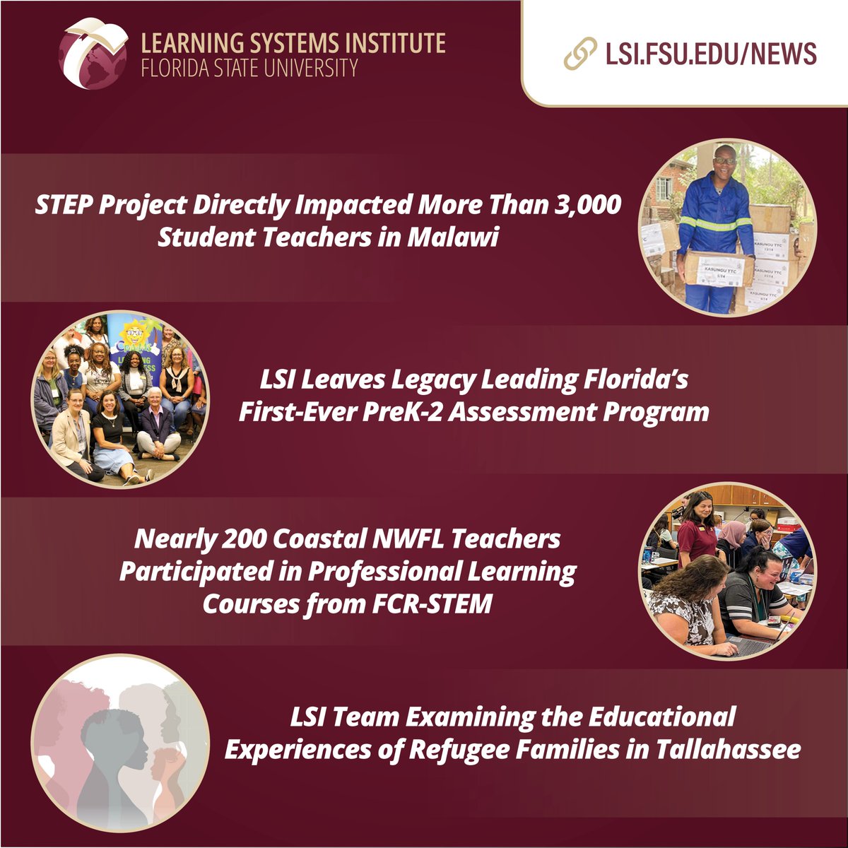 Learning Systems Institute FSU (@lsifsu) on Twitter photo LSI News
Catch up on all the latest from LSI, <a href="/FCRStem/">FCR-STEM</a> and <a href="/tweetcpalms/">CPALMS</a>. 
📰: lsi.fsu.edu/news LSI News
Catch up on all the latest from LSI, <a href="/FCRStem/">FCR-STEM</a> and <a href="/tweetcpalms/">CPALMS</a>. 
📰: lsi.fsu.edu/news