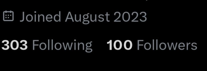 tusharsinghtwt's tweet image. 100 up!!
Hit the first milestone - 100 followers 💯