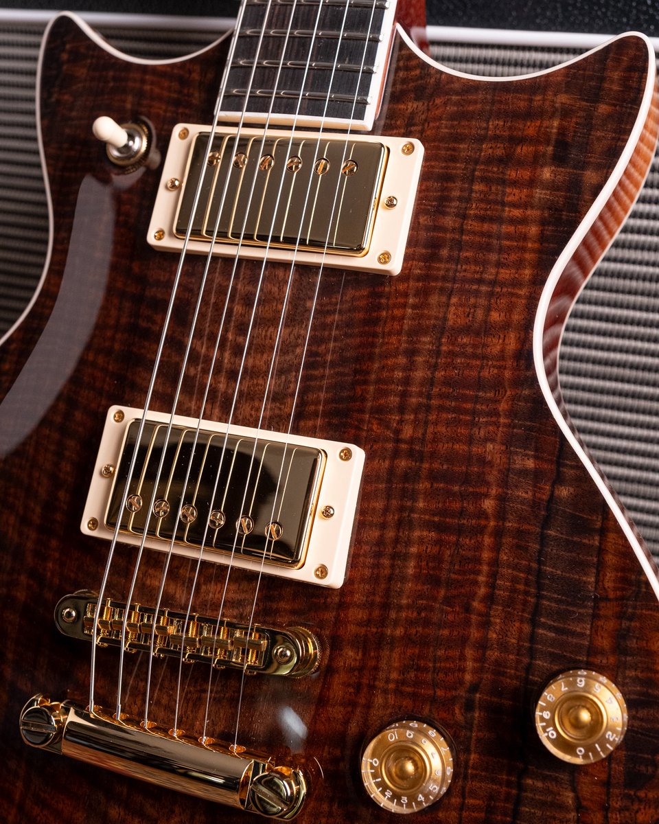 How do you like this Master Built DC Coupe with a Master Grade Walnut top and <a href="/SeymourDuncan/">Seymour Duncan</a> Pearly Gates pickups!