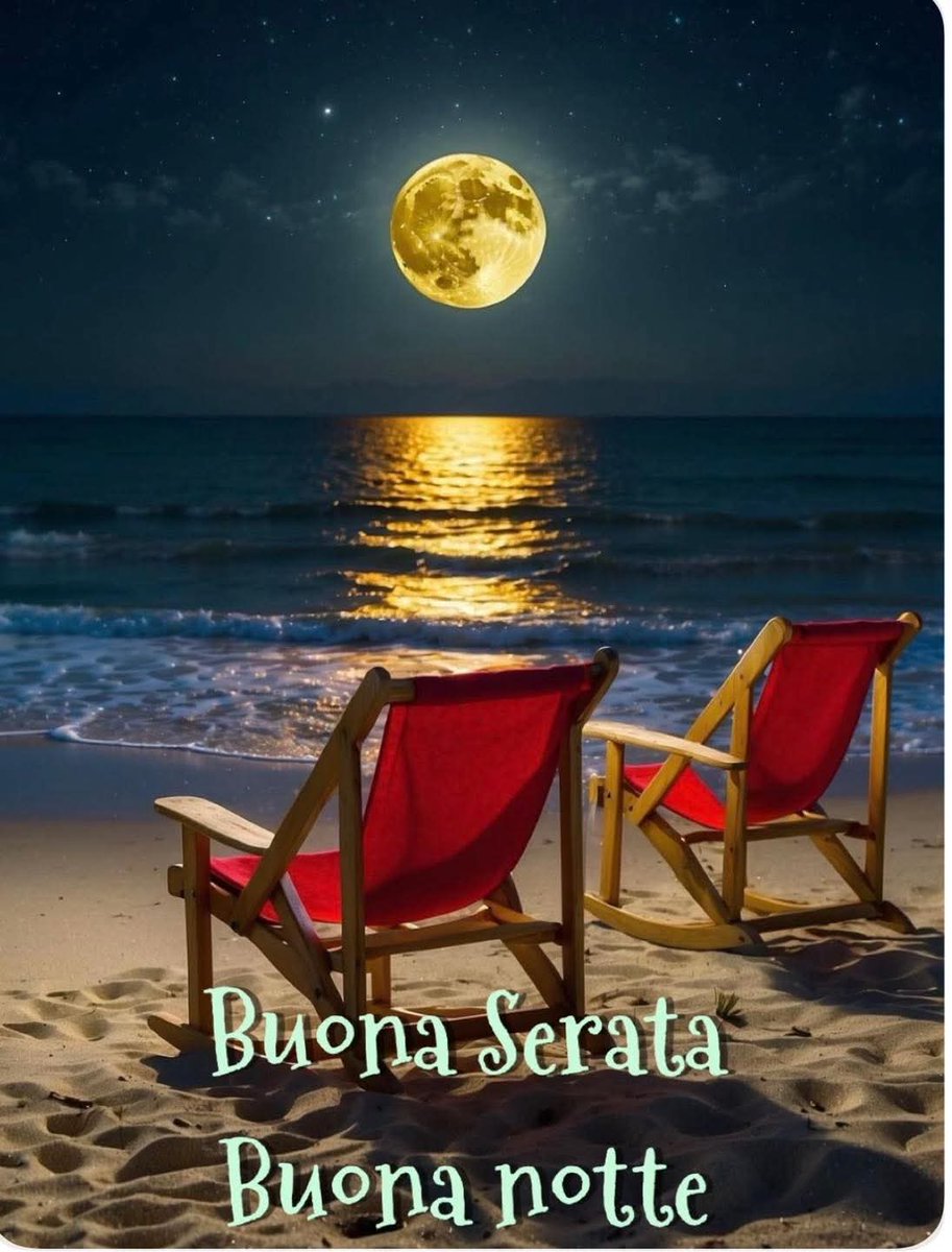 Buona cena a tutti a seguire buonanotte 😴