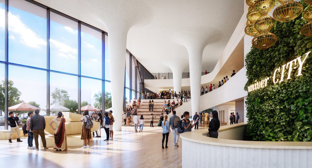 gujarat_plus_'s tweet image. 📚 Vertical University Campus at GIFT City 📍

A new hub for global education is on the rise !

🔹 Planned as a high-rise academic building on Plot 12C
🔹 Estimated cost: ₹450 crore

#GIFTcity #Education #University #Gujarat #India