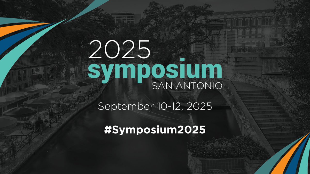 #Symposium2025 is just around the corner! Leave a comment below to let us know which sessions you’re most excited to attend at this year’s event in San Antonio.

Not registered yet? Click here to reserve your spot: bit.ly/3FxnOsq