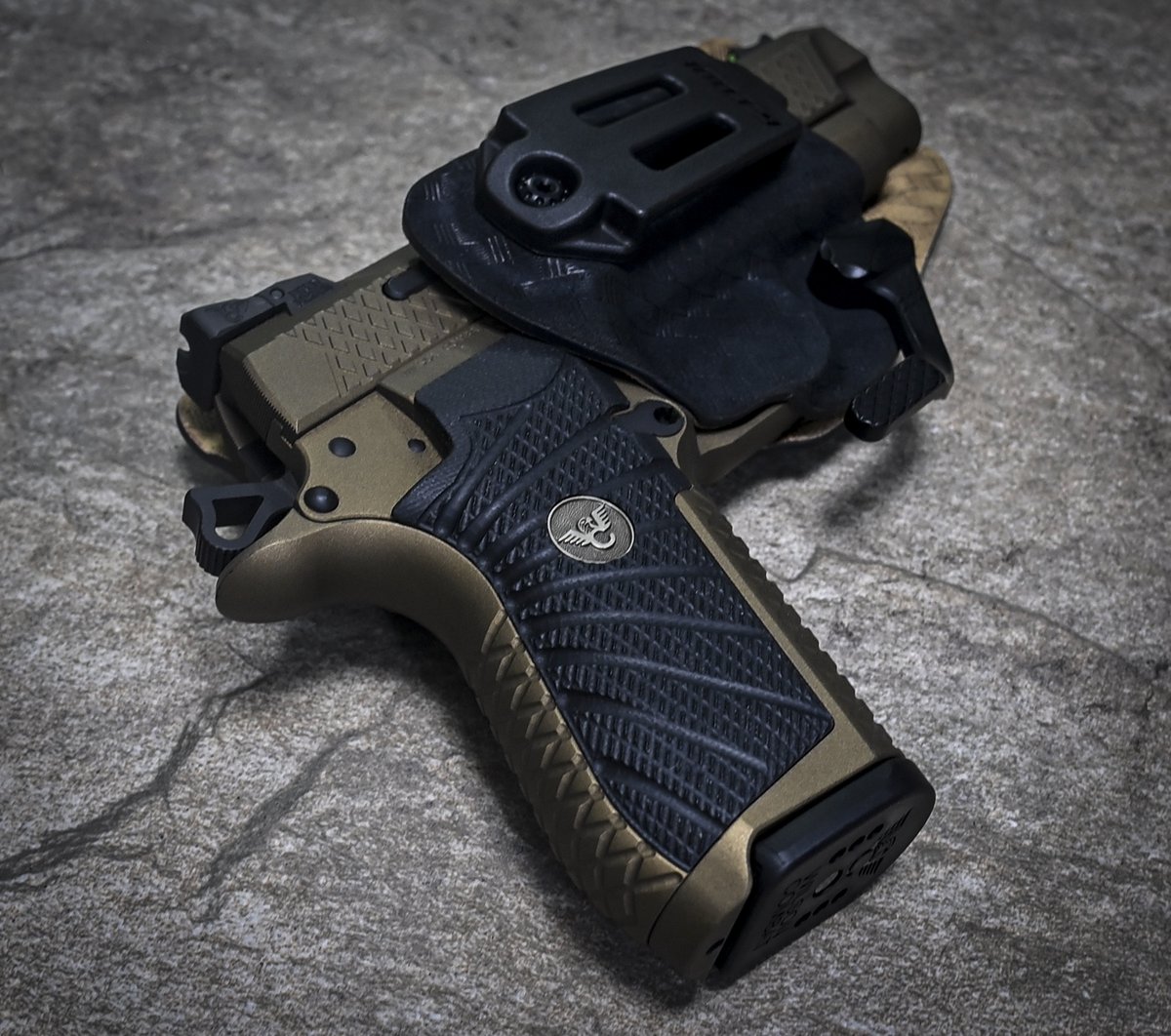 G-Code Tactical (@gcodeholsters) on Twitter photo Legacy steel meets modern carry.
The Wilson Combat 1911 deserves a holster that keeps pace.
Phenom-level fit. Pro-Safe retention. Zero compromise.
#GCodeHolsters #RTIReady #PrecisionFit #ProSafeTensioning #EverydayCarry <a href="/WilsonCombat/">Wilson Combat</a> Legacy steel meets modern carry.
The Wilson Combat 1911 deserves a holster that keeps pace.
Phenom-level fit. Pro-Safe retention. Zero compromise.
#GCodeHolsters #RTIReady #PrecisionFit #ProSafeTensioning #EverydayCarry <a href="/WilsonCombat/">Wilson Combat</a>