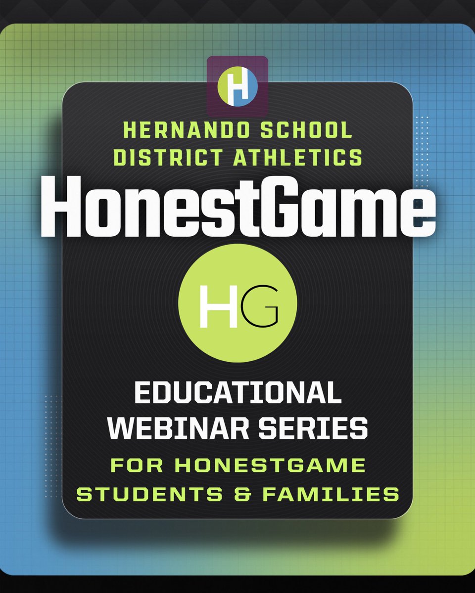 HernandoCo_Ath's tweet image. Don’t miss this opportunity to gain valuable insights &amp;amp; tools for navigating the college sports journey!

Reserve your spot today and get ready to take control of your athletic and academic future! Register via the link below.

honestgame.com/student-family…

@HernandoSchools
