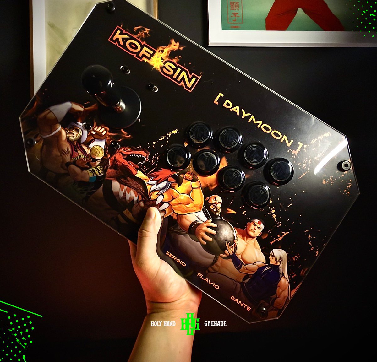 HHG 01 CUSTOM / Emprendiendo camino a su nueva casa en Sinaloa.
🫡⚔️💣

#hhggames #fgc #fightsticks #customstick