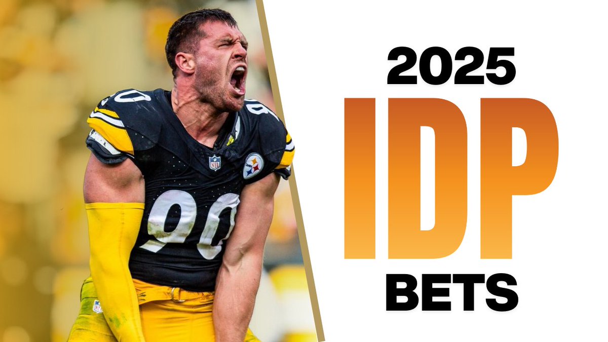 The IDP Show (@theidpshow) on Twitter photo IDP Bets is back this week 🔥
<a href="/OrangeMan3142/">Johny The Greek</a> will be joined by <a href="/adamIDP/">theidpshow.com</a> on Friday to discuss sack totals, DROY, DPOY, and other fun #FFIDP prop bets.
Get notified when they go live: youtube.com/watch?v=jFXcyg… IDP Bets is back this week 🔥
<a href="/OrangeMan3142/">Johny The Greek</a> will be joined by <a href="/adamIDP/">theidpshow.com</a> on Friday to discuss sack totals, DROY, DPOY, and other fun #FFIDP prop bets.
Get notified when they go live: youtube.com/watch?v=jFXcyg…