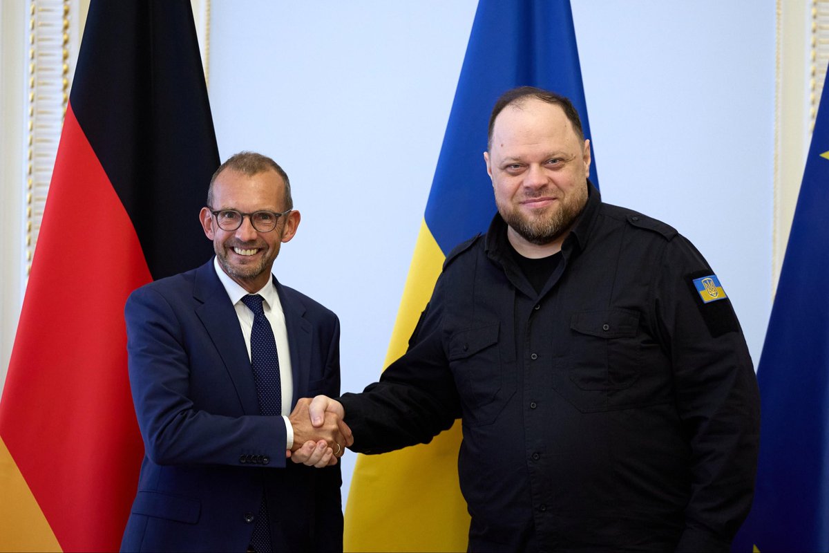 I held a meeting with the Chair of the Bundestag Defence Committee, <a href="/TR_Bremen/">Thomas Röwekamp</a>.

I expressed gratitude to Germany for its consistent political, military, and financial support that our state continues to receive in the fight against russian aggression. Since the beginning of the