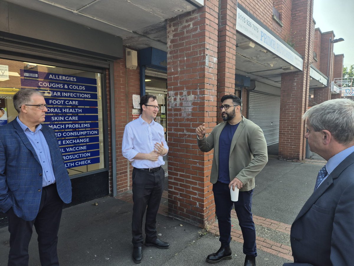 AlexJJNorris's tweet photo. Recently I visited Bestwood Pharmacy along with @cpnotts to hear about the important work they do for the local area. I heard about some of the challenges that local pharmacies face when serving their patients, which I’ll be raising with the minister. https://t.co/XskgcqlVAy