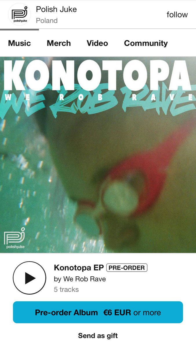 We Rob Rave are back on Polish Juke! PRE-ORDER: polishjuke.bandcamp.com/album/konotopa…