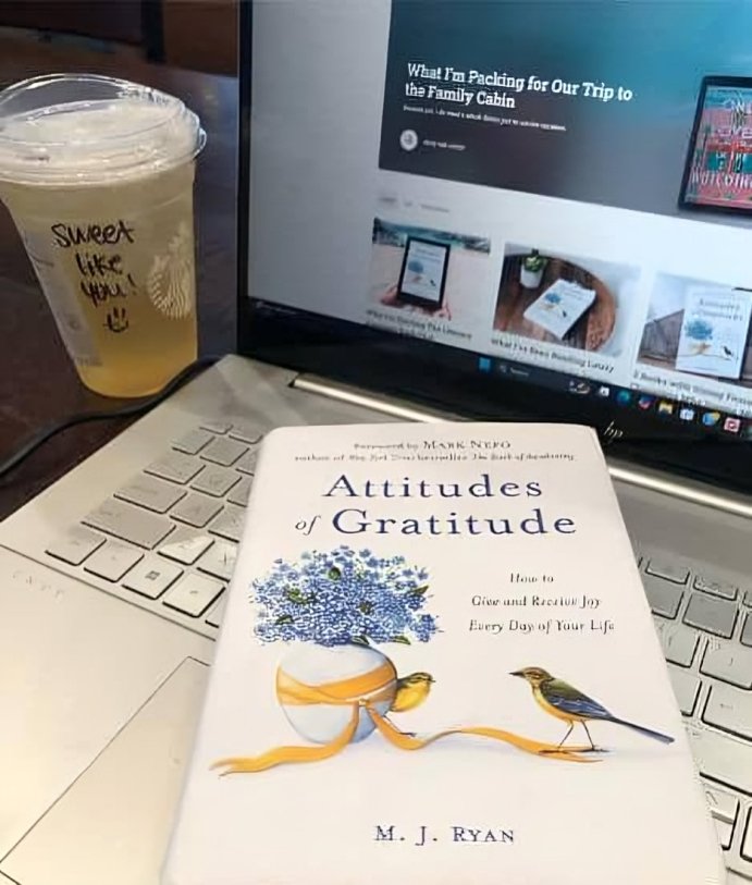 The more attention we pay to our gratitude, the less room there is for negative emotions.” – M.J. Ryan ✨

Gratitude isn’t about pretending life’s perfect, but making space for the good so the hard stuff doesn’t take over.

Today I’m grateful for sunny morning walks + podcasts.