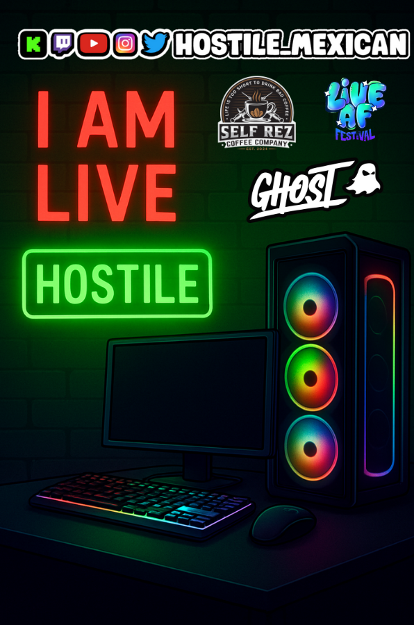 Hostile_Mexican's tweet image. We are once again de-ranking in CoD! And of course, a part of @StreamWithMeld #LiveAFFest! Powered by @SelfRezCoffeeCo and @GhostLifestyle 

twitch.tv/hostile_mexican
kick.com/hostile-mexican