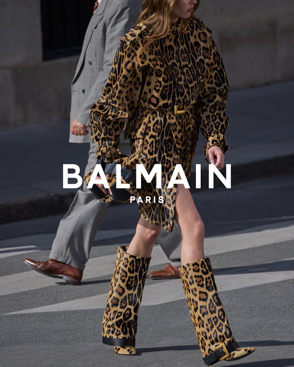 Confidence in every step, audacity in every thread. Pre-Fall 2025 by <a href="/ORousteing/">Olivier Rousteing</a>.