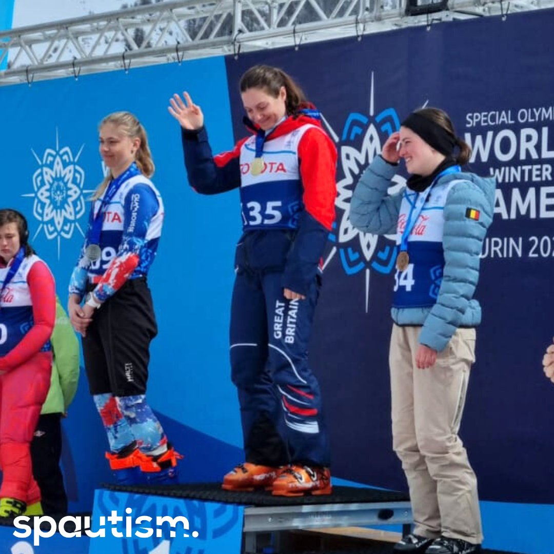 🤗 "Everyone is welcomed no matter who you are."

Annabelle Lamb discusses her <a href="/SpecialOlympics/">Special Olympics</a> success after achieving snowsports gold in Turin. 🇮🇹🥇

Read more: sport.li/nk-annabelle-l…

#AutismAwareness
#AutismAcceptance