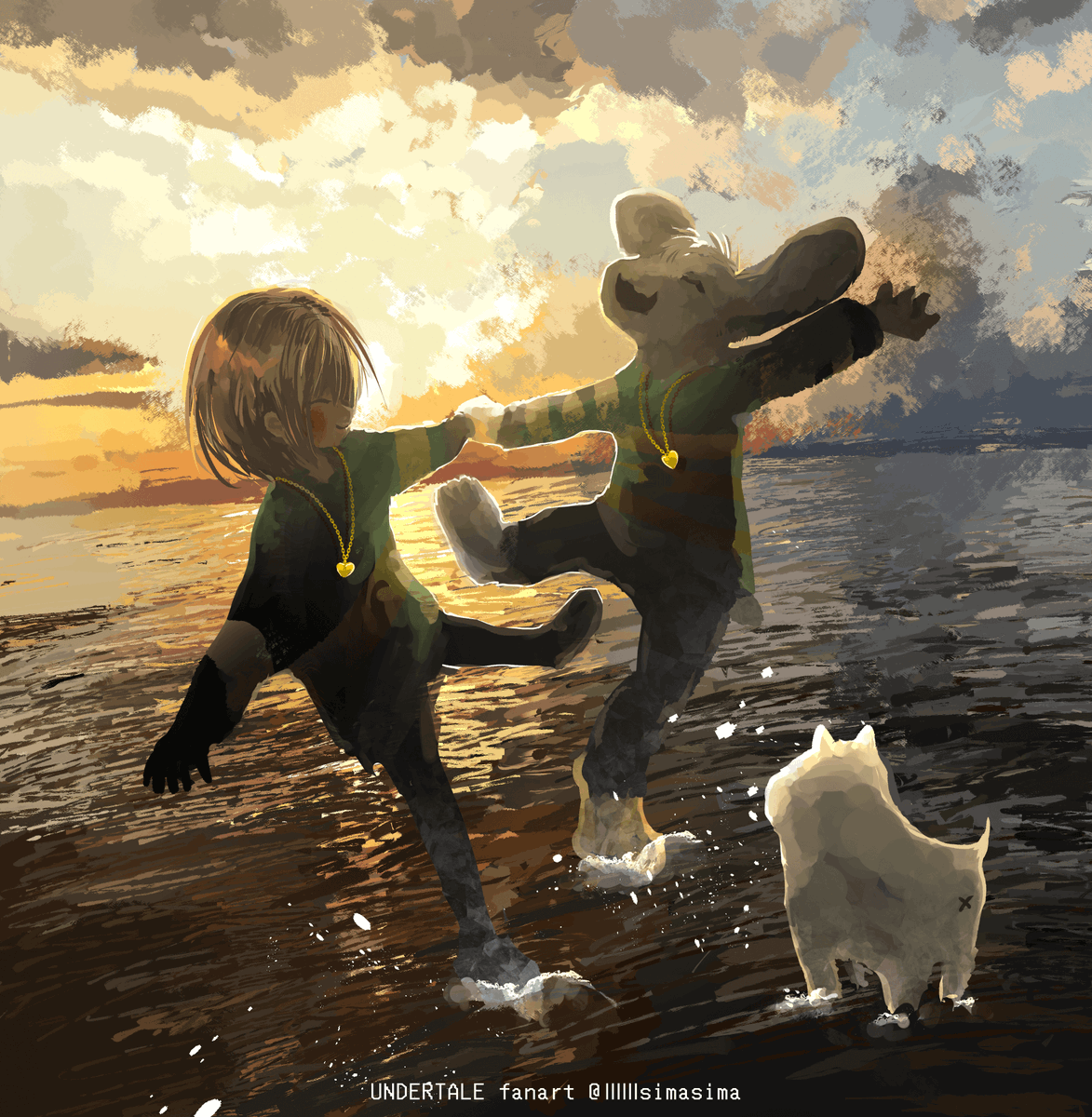 llllllsimasima's tweet photo. 🌊✨ #undertaleFanart #chasriel https://t.co/IWt36uBvpD