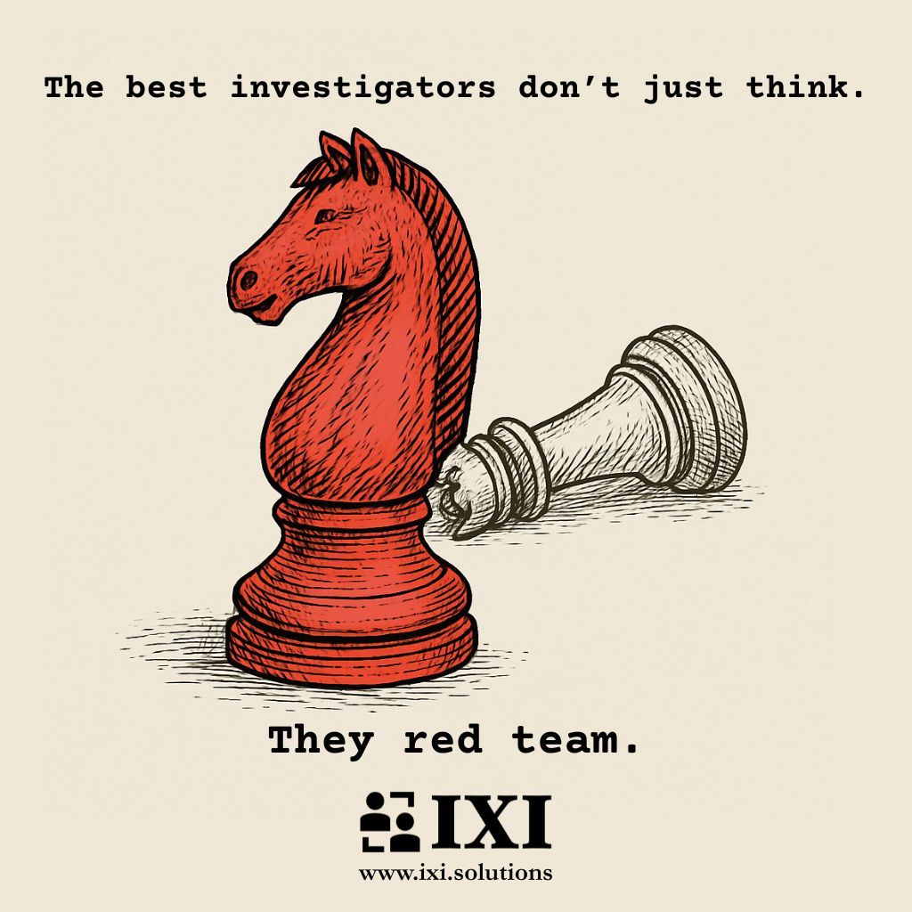 interview_cory's tweet photo. Good investigators ask, “What do I know?”
The best investigators ask, “What if I’m wrong?”

Red teaming ensures your strategy can withstand scrutiny.

👉 Are you red teaming your investigations? 
➡️ https://t.co/VBC9rV3FkZ 

#Investigations #RedTeam #ScienceBasedInterviewing https://t.co/OJ8OzS4Wwj
