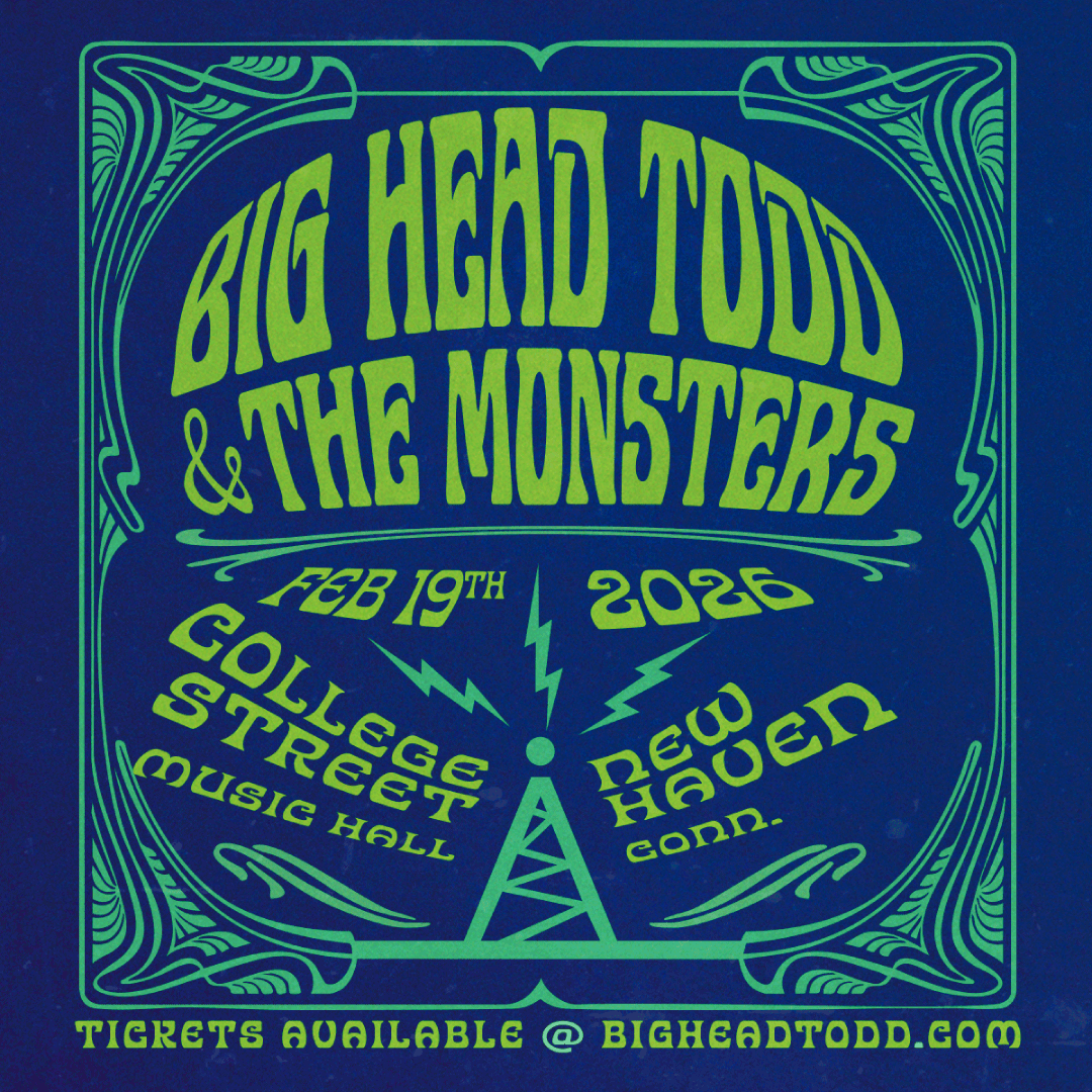 CollegeStMusic's tweet image. JUST ANNOUNCED: Big Head Todd and The Monsters (@bhtm) make their return to #NewHaven on Feb 19th!

🎟️: found.ee/bhtm219nhv [On sale Fri at 10AM]
