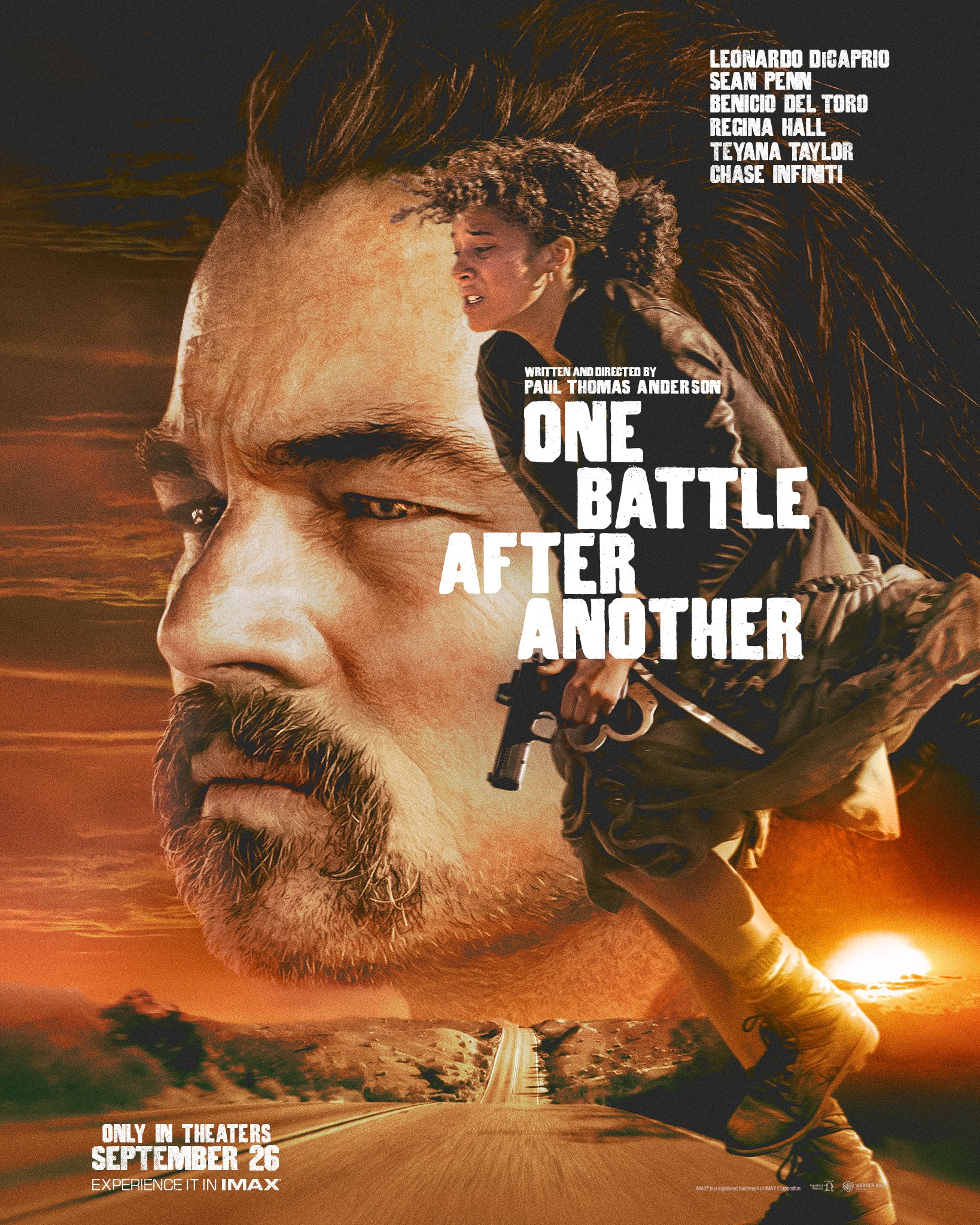 Nieuwe One Battle After Another poster