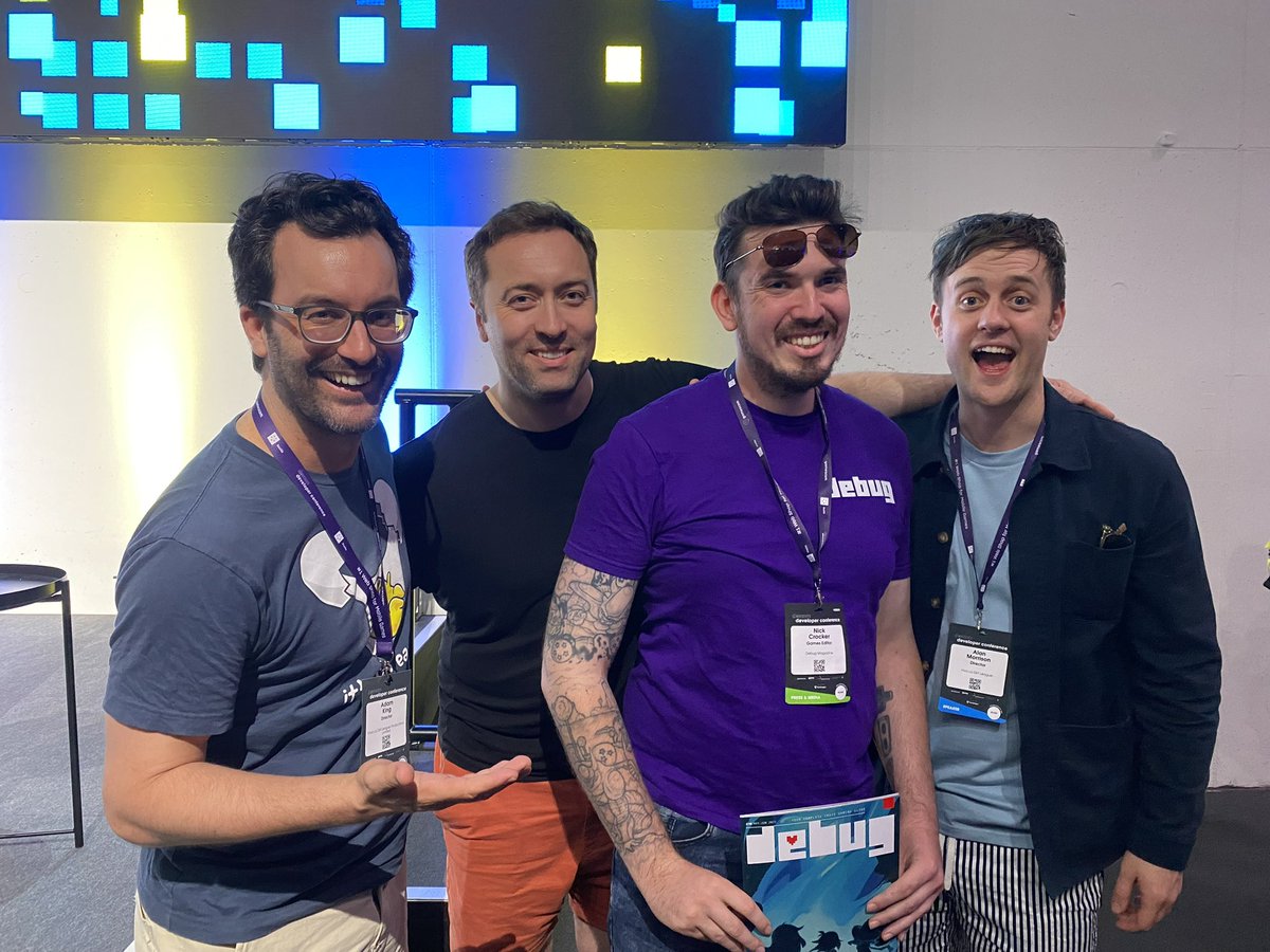 debugmagazine's tweet image. It was great to watch @vivadirt speak about their recent indie game release Nice Day for Fishing today at #devcom