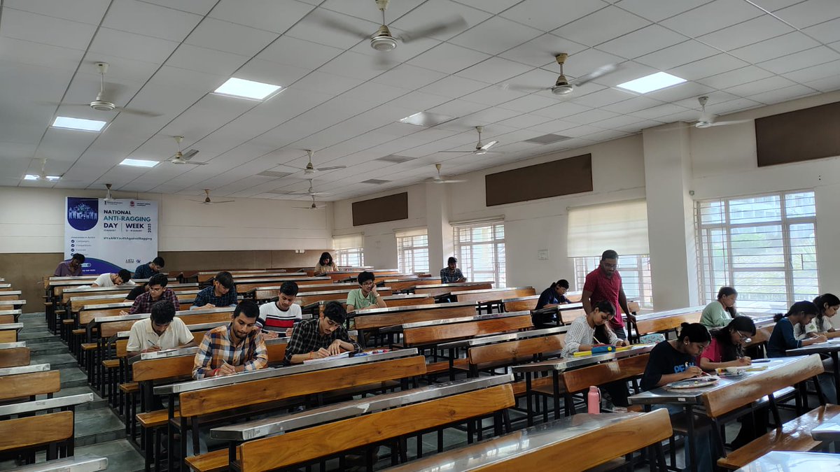 niamt_ranchi's tweet photo. NIAMT Ranchi thanks all students for their spirited participation in Anti-Ragging Week (Aug 18, 2025). From essays & posters to street plays, quizzes & debates—your energy made it a success. Together, we build a safe and positive campus.
#AntiRaggingWeek #NIAMTRanchi #SafeCampus https://t.co/LR73UcoUJf
