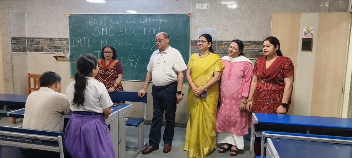 Kuldeep Singh (@kuldeepsinghppl) on Twitter photo 🌸🪷
SMC elections were conducted smoothly today in schools of
Zone 7 & 8.
I personally visited schools throughout the day and was heartened to see voters’ enthusiasm remain high despite heavy rain. 🇮🇳
#SMCElections
#DelhiEducation
<a href="/Dir_Education/">DIRECTORATE OF EDUCATION Delhi</a> 🌸🪷
SMC elections were conducted smoothly today in schools of
Zone 7 & 8.
I personally visited schools throughout the day and was heartened to see voters’ enthusiasm remain high despite heavy rain. 🇮🇳
#SMCElections
#DelhiEducation
<a href="/Dir_Education/">DIRECTORATE OF EDUCATION Delhi</a>