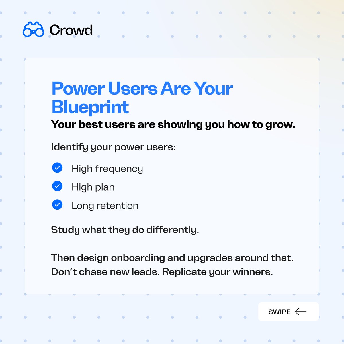 Crowd - AI-Powered Customer Intelligence Tool tweet media