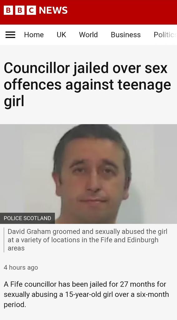 Labour councillor who sexually abused a child on numerous occasions, jailed today for less time than Lucy Connolly, who posted words on social media out of anger, then deleted it!