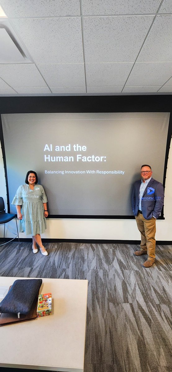 DiverseCTI's tweet photo. Thank you to everyone who joined the AI &amp; the Human Factor conversation. It was an engaging discussion on how to balance progress with accountability in today’s workplace. https://t.co/F7NL38ZkFx