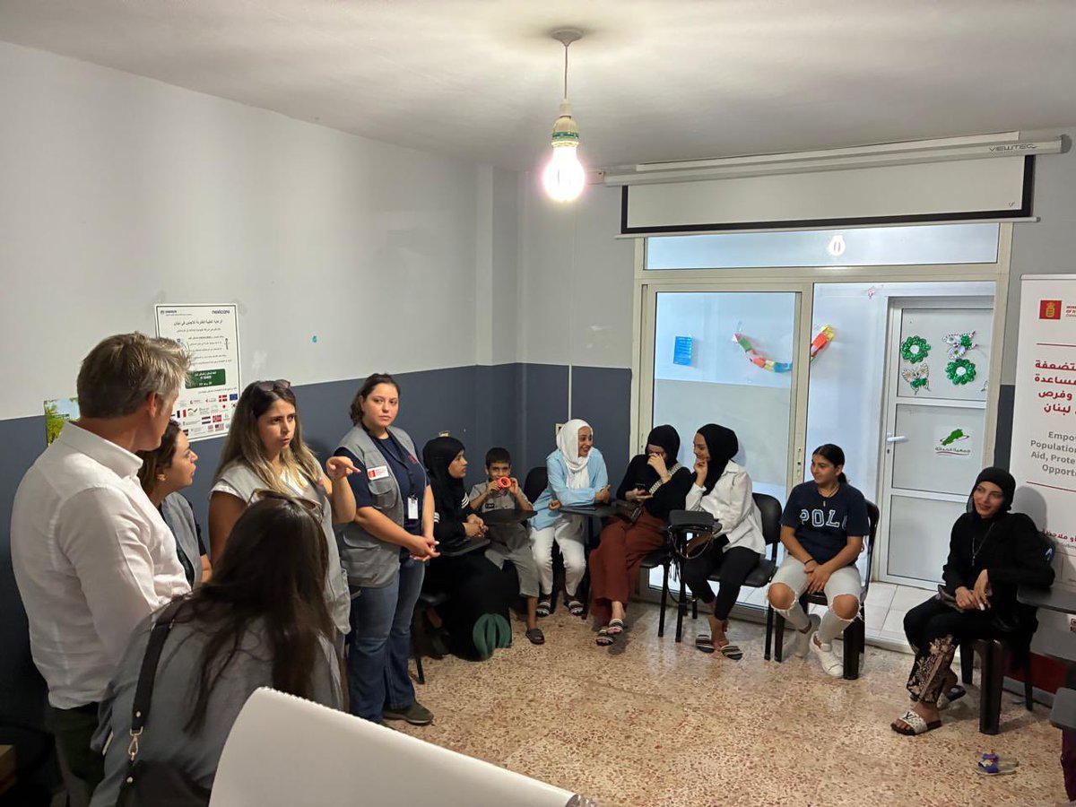 DKAmbLebanon's tweet photo. Good trip to Tripoli &amp; oft-neglected Akkar 🙏@DRC_ngo &amp; @Shiftsih for showcasing 🇩🇰-livelihood activities for refugees &amp; Leb. Powerful meeting w newly arrived Syrian refugees &amp; Massoudieh mayor. Urgent needs yet to be addressed incl freedom of movement, shelter, edu &amp; livelihoods https://t.co/YnhFL1bvnh