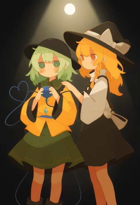 こいし と 魔理沙