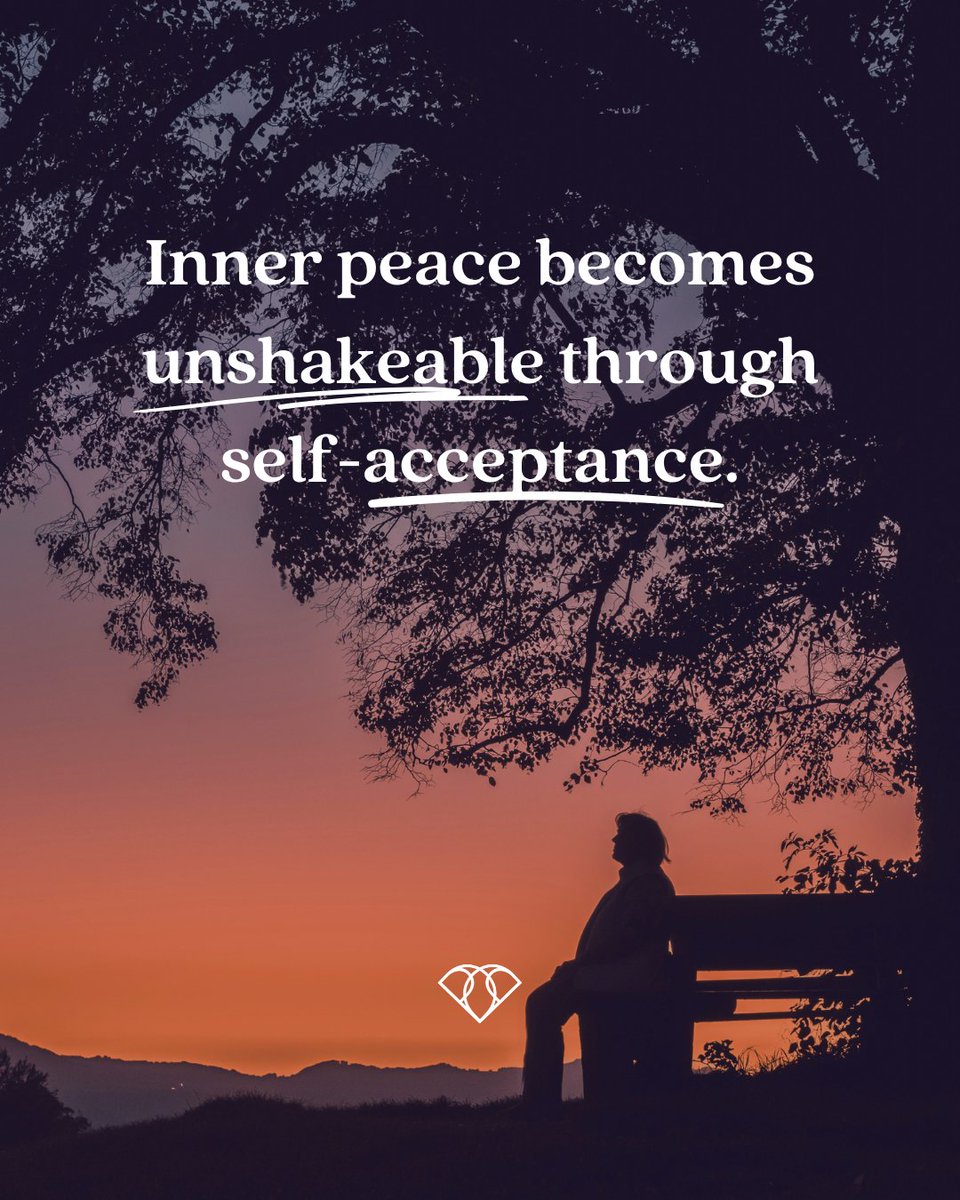 PanacheDesai's tweet image. When you embrace every part of yourself, external circumstances lose their power to shake your foundation. #Acceptance #Stability