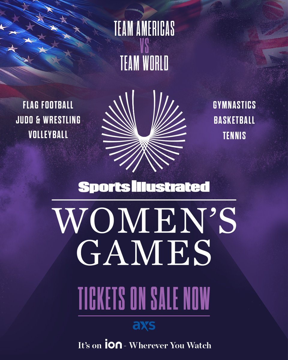7 sports.
6 days.
Team Americas vs. Team World.

Get your tickets to <a href="/SIWomensGames/">Sports Illustrated Women’s Games</a> here: bit.ly/3UwLrWu