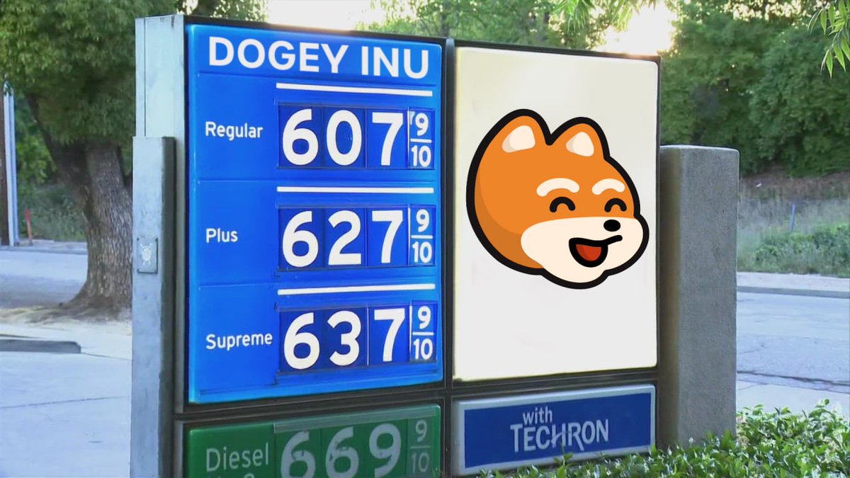 The Crypto market is tanking, ⛽️
but the price of $DINU is still cheap.