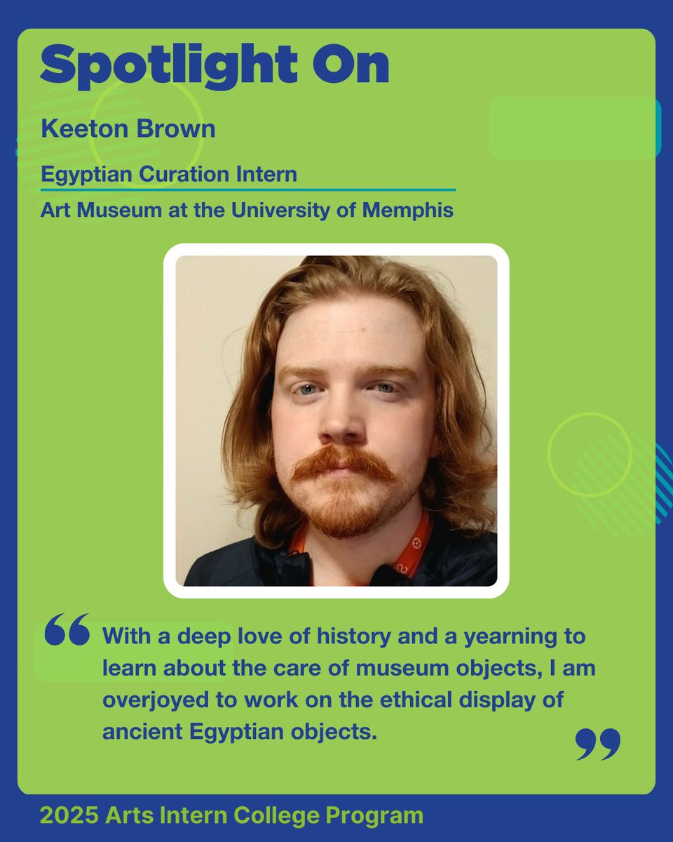StudioInst's tweet photo. 🏆 FINAL SPOTLIGHT! This group has run the gamut, from grant writing to Egyptian curation. Creative skills + real experience = solid foundation! #ArtsInternCollege #CreativeSkills #Professional Development https://t.co/jq1MpSlSjj