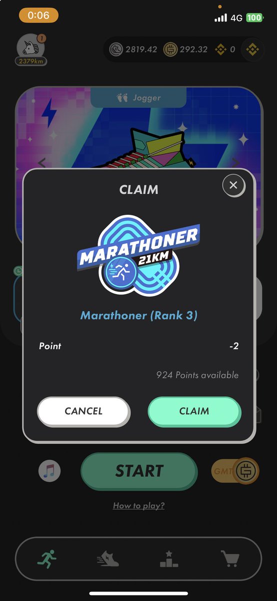 【Stepn】

頑張るってことを久々に思い出せた素晴らしいイベントでした👟

Stepnありがとう！

モバイルバッテリーあると安心です🔋

#STEPNRun #stepn #fsl