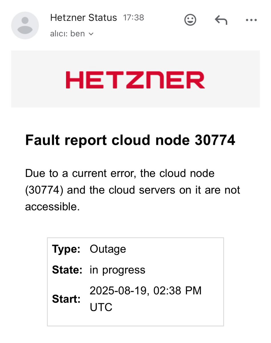 ali_hebip's tweet photo. @Hetzner_Online 😡 https://t.co/fZTwTR9ZEZ
