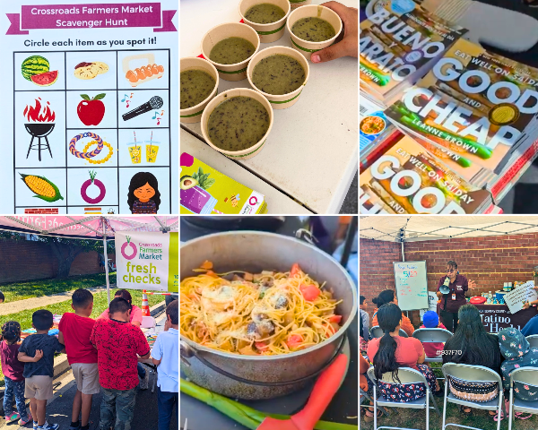 Peak Summer at CFM, Food Biz Workshops, and Healthy Eating Fun! - mailchi.mp/crossroadscomm…
