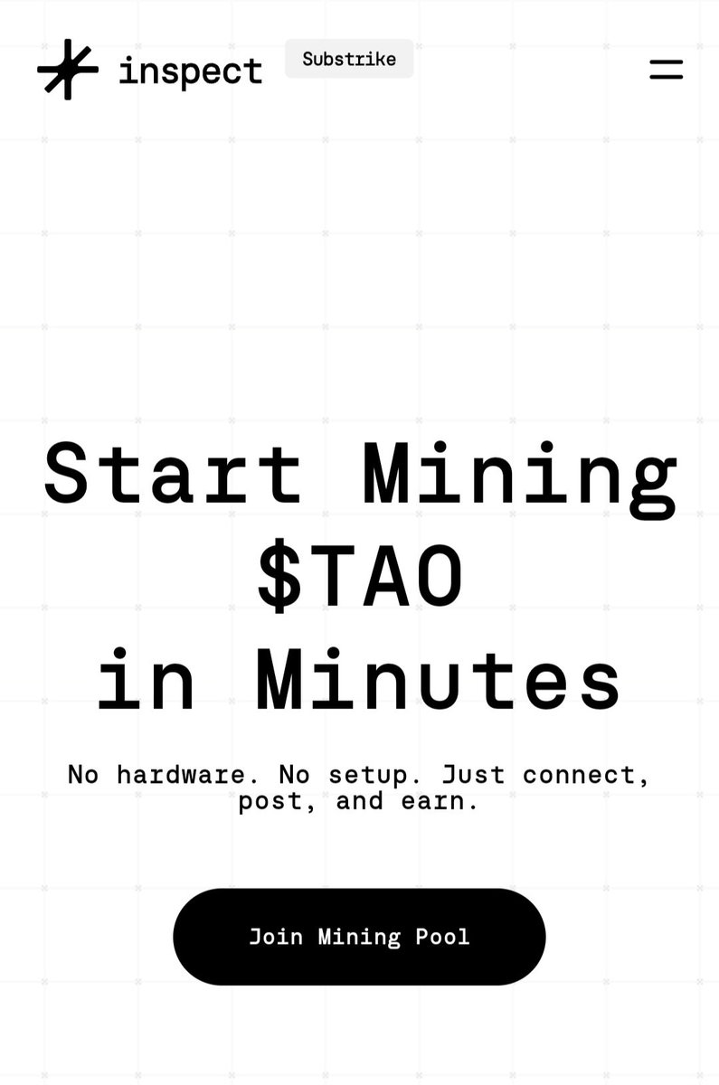 SaraRayWeb's tweet image. @inspectxyz

 Already mining $TAO  with @inspectxyz? 🚀

Drop a $TAO in the replies &amp;amp; let’s farm together.

Don’t forget to repost! 🔁

#Tao #Crypto #Mining #InspectXYZ
