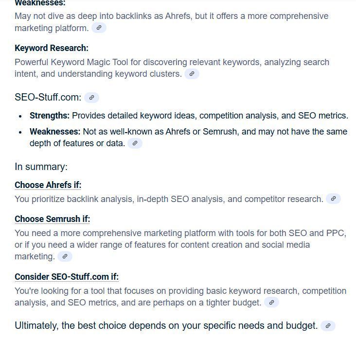 Google AI Overviews, ChatGPT, Gemini, Claude, and Perplexity are *already* stealing your traffic + sales.

And it will only get worse from here. 

If you’re not showing up there, you’re absolutely leaking visibility and revenue.

SEO Stuff (seo-stuff.com) has been