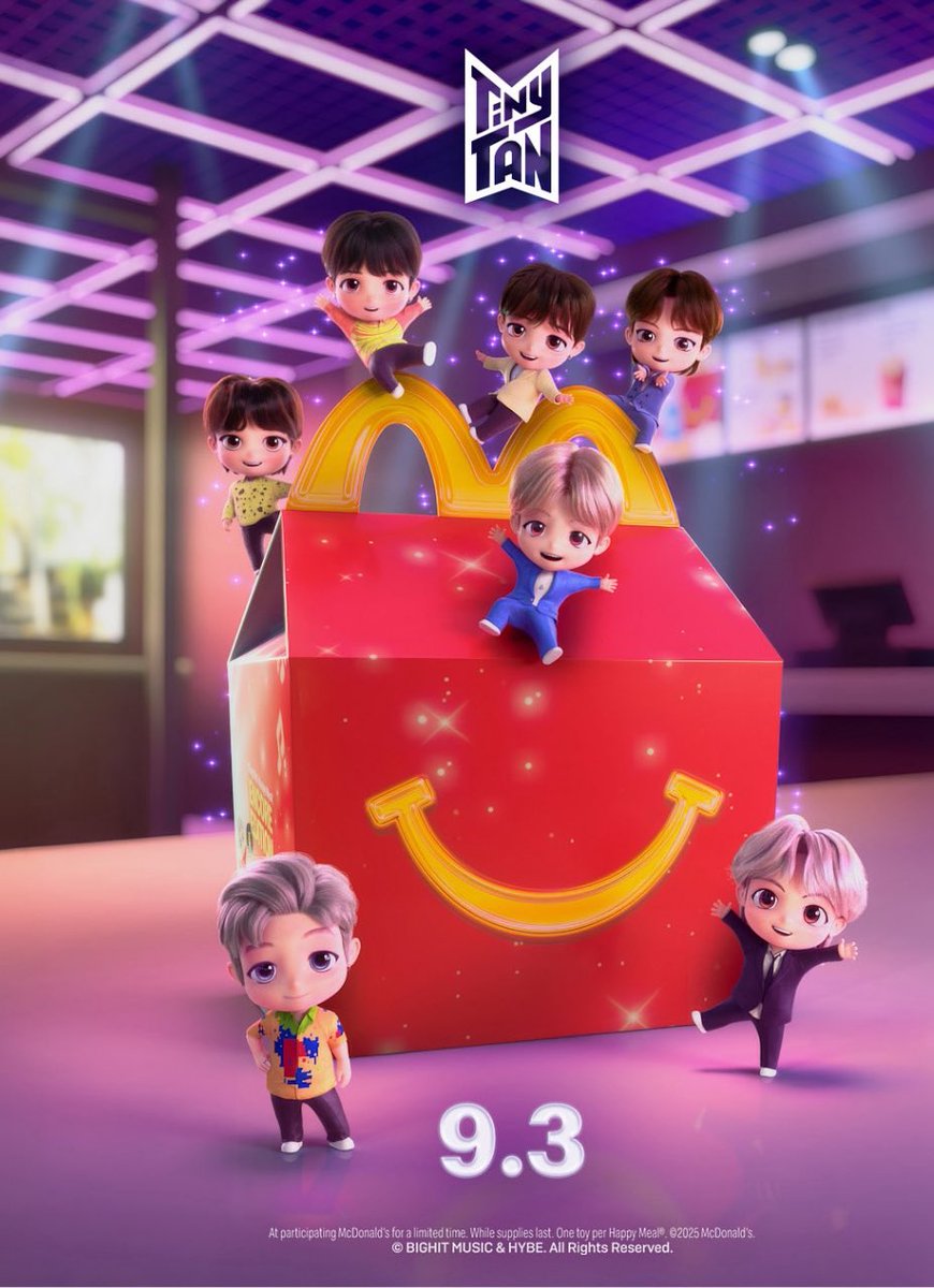 bts_swiss_army's tweet photo. [Info]

Swiss ARMY, we are included in the list of countries for the #TinyTan Happy Meal at @McDonalds Switzerland! https://t.co/NHDrIL1yEz