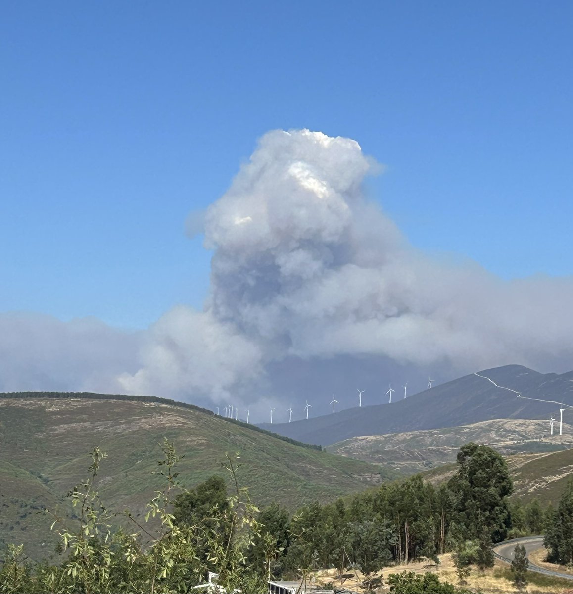 Segundo “eles”: já não há frentes ativas!
#pampilhosadaserra 
#incendios #fogos