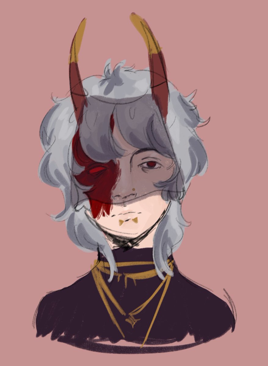 #iamstormzfanart
Frantically trying to come up with a solid design and failing miserably
I do like the veil tho