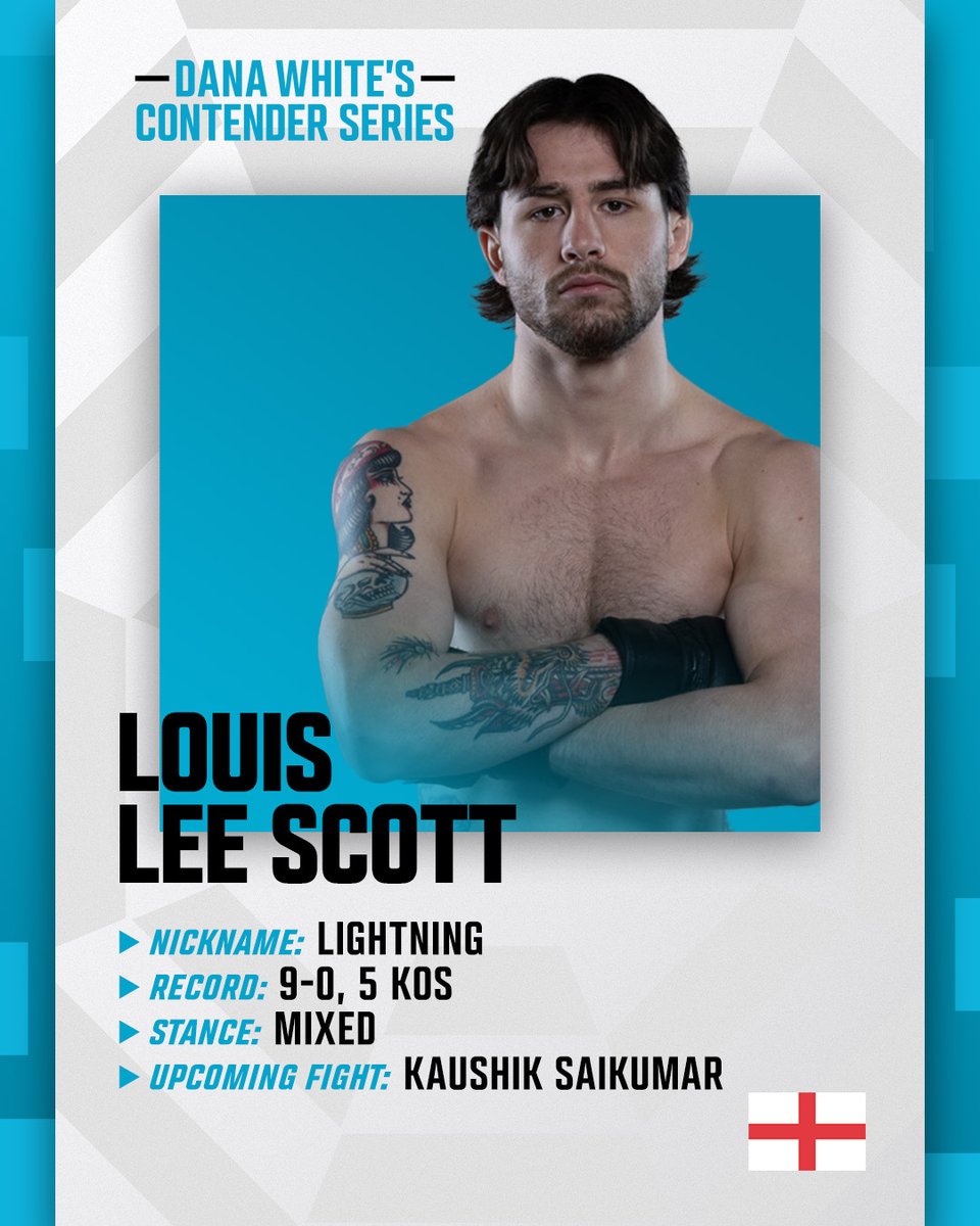 Flying the flag for Manchester Top Team 🐝 🏴󠁧󠁢󠁥󠁮󠁧󠁿

Will Louis Lee Scott earn a contract at #DWCS Week 2 TONIGHT?!