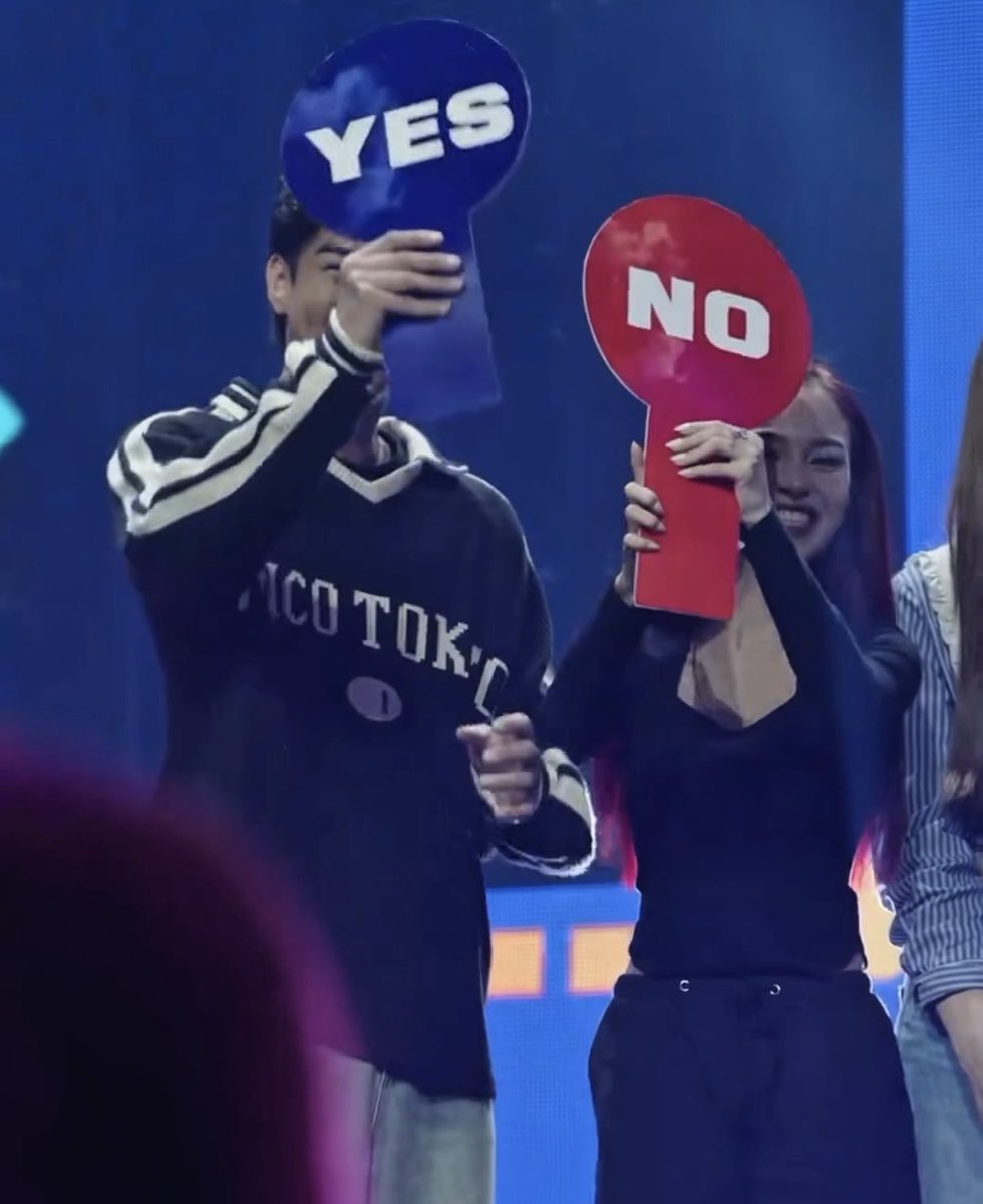 acchaelupdates's tweet photo. Yes or No? 😅✌🏻 

Always a YES to Michael and a YES to AC! ☺️ 
Living for this AcChael moment—so proud of you two, always! ✨ @michaelsager_  @BonifacioAc 

#AcChael | #ACBonifacio | #MichaelSager https://t.co/yWbEOalrii