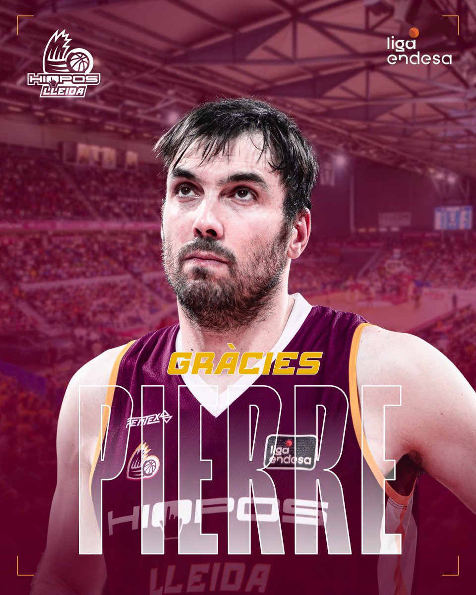 flleida's tweet photo. Gràcies per aquesta temporada amb el Hiopos Lleida Pierre.

Molta sort en la teva nova aventura al @Fuerza_Regia  🇲🇽🏀💜

#HioposLleida #LigaEndesa #Lleida https://t.co/hMjdS1CtZt