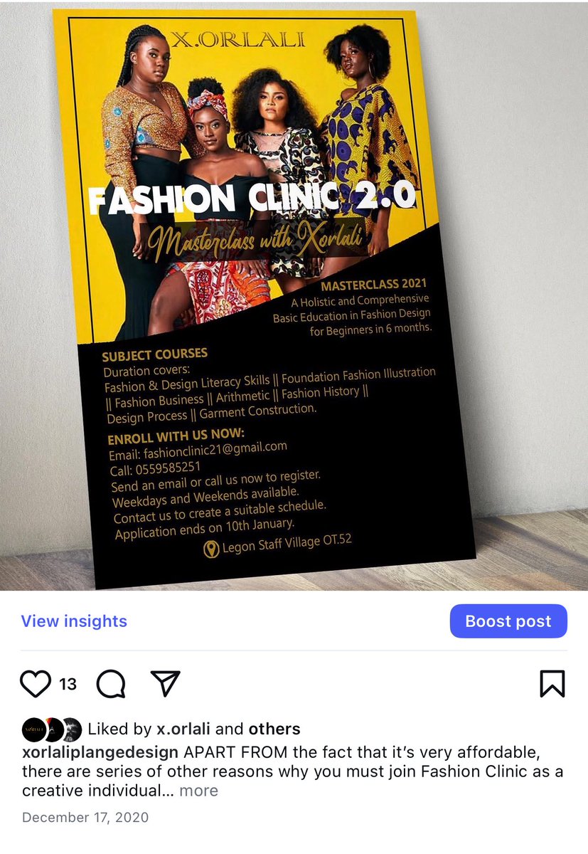 X.orlali (@xorlaliplange) on Twitter photo In 2020 I decided to make my fashion course official. I had my first batch of 6 students in 2019. So this flyer, Fashion Clinic 2.0 was my second.
Thanks to these models! And thanks to <a href="/Soreno_/">Abena Soreno ๐</a> who made this photoshoot possible.
In 2020 there werenโt a lot of short fashion In 2020 I decided to make my fashion course official. I had my first batch of 6 students in 2019. So this flyer, Fashion Clinic 2.0 was my second.
Thanks to these models! And thanks to <a href="/Soreno_/">Abena Soreno ๐</a> who made this photoshoot possible.
In 2020 there werenโt a lot of short fashion