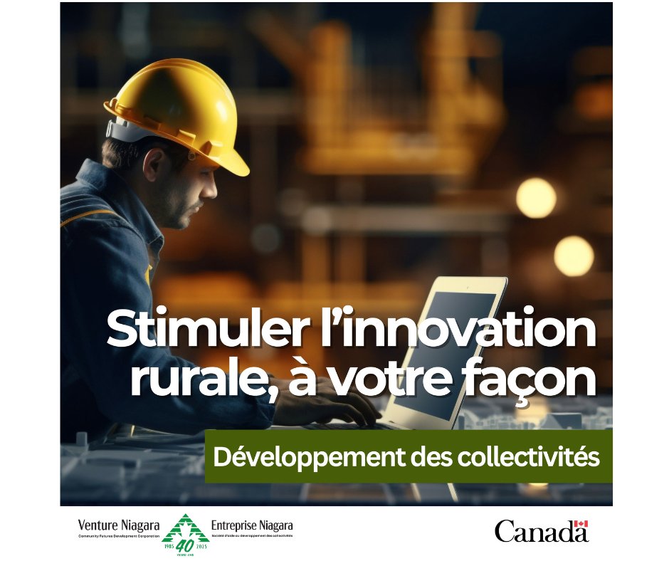 L’innovation ne suit pas un modèle, et nous non plus. Financement flexible ou de conseils d’experts, nous sommes là pour stimuler votre croissance, à votre façon. <a href="/www/">WWW</a>.ventureniagara.com 
#Développementdescollectivités, financée par le #GC par le biais de <a href="/FedDev_Ontario/">FedDev Ontario</a>.