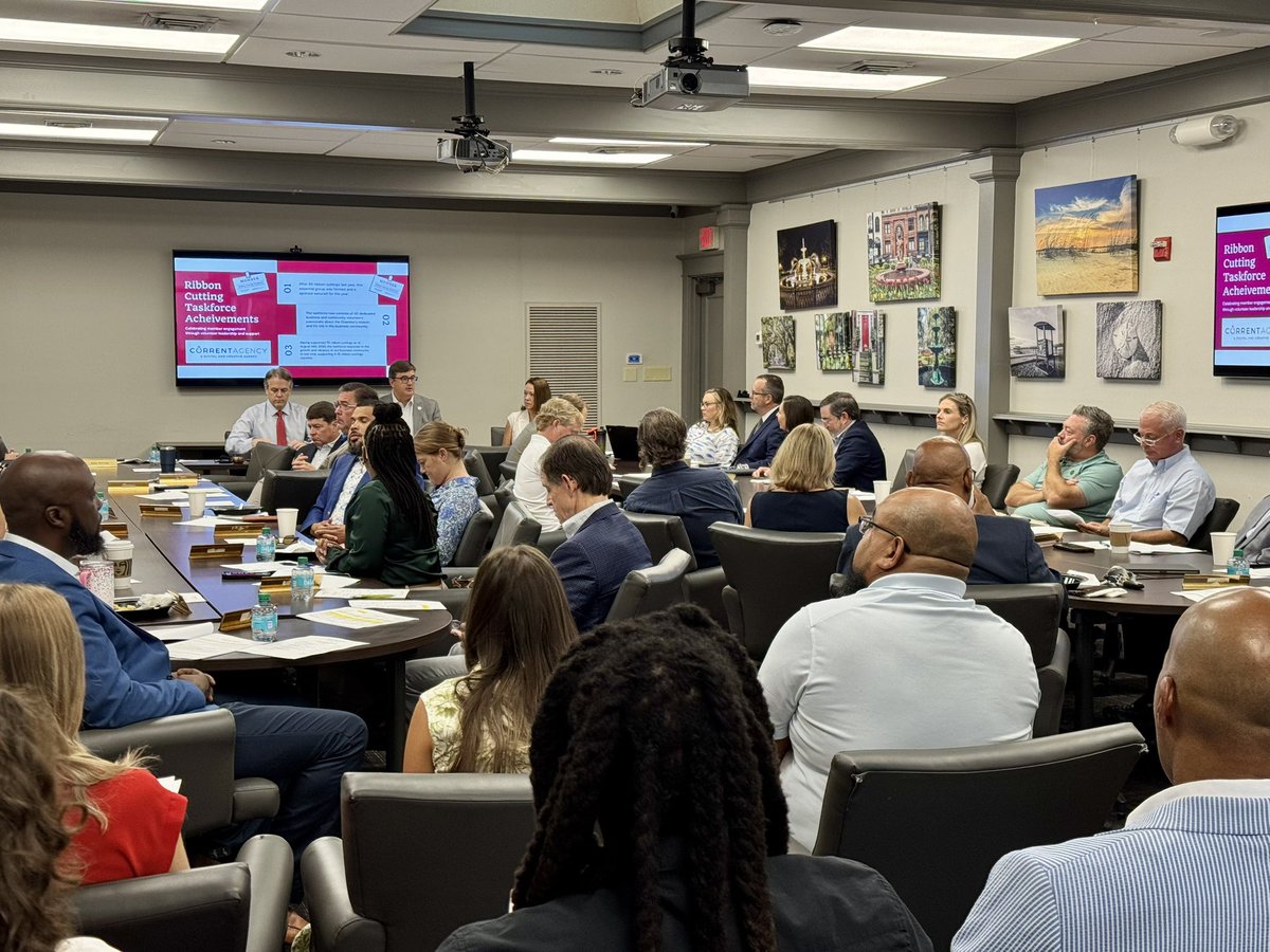 Current got some major love from the <a href="/SavChamber/">Savannah Chamber</a> Board last week! Feeling proud, thankful, and ready to keep building. 💡🤝