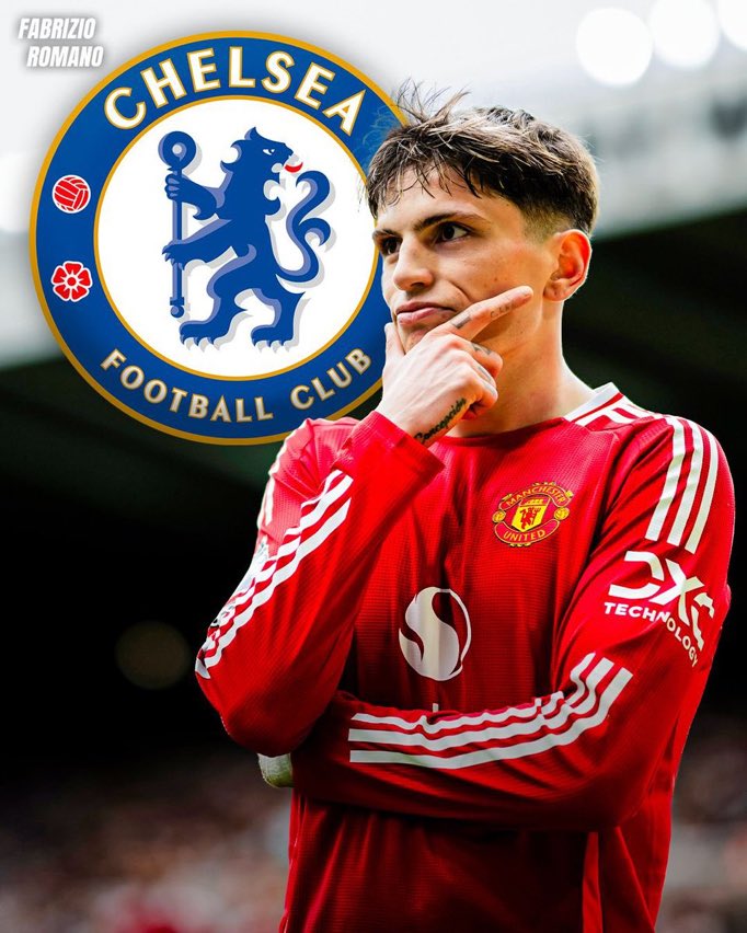 🚨🎖️| Expectation for here we go! Soon for Garnacho to Chelsea. #MUFC [<a href="/FabrizioRomano/">Fabrizio Romano</a>]