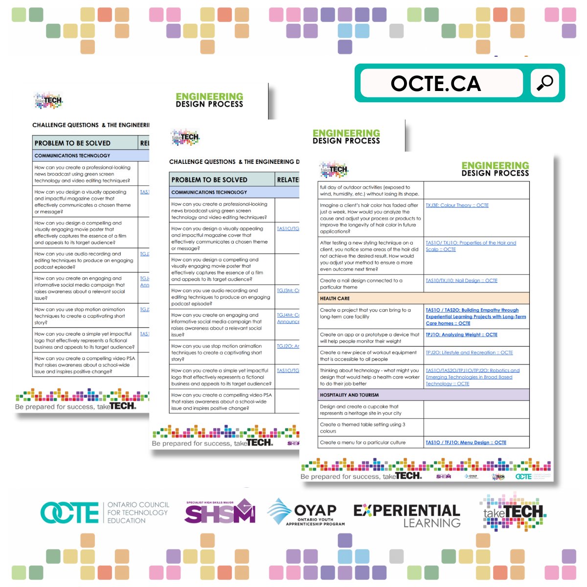 Planning for the new school year?

Check out the TAS Challenge Questions on ow.ly/OJW150WHAmF!
⚙️ Use with the Engineering Design Process
🔧 Adaptable across all BBT courses

Fresh ways to spark critical thinking &amp; creativity in your classroom.

Adapt to what works for you.
